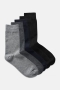 Jack & Jones JENS SOCK 5 PACK NOOS Dark Grey Melange Light grey melange & Black navy & Black & Bl