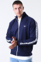 Fred Perry Taped Track Jacka Carbon Blue